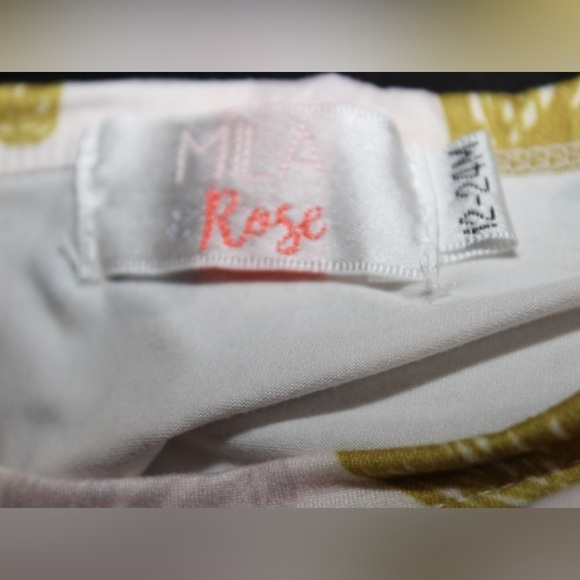 MILA & ROSE Toddler Baby Girl Romper Set of 2 Hearts Circles 12-24 Months - Picture 3 of 3